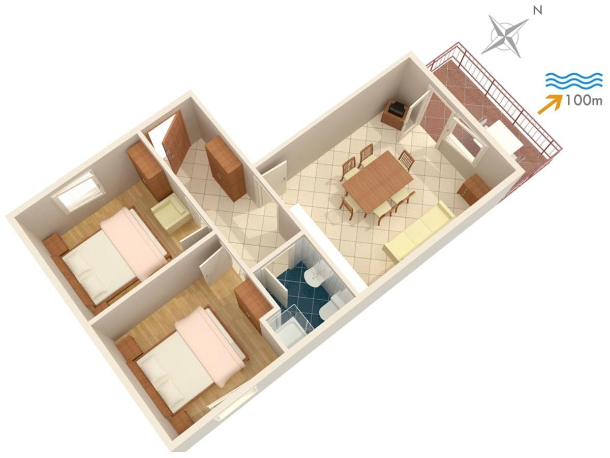 Apartments By The Sea Dramalj, Crikvenica - 2376 Ngoại thất bức ảnh
