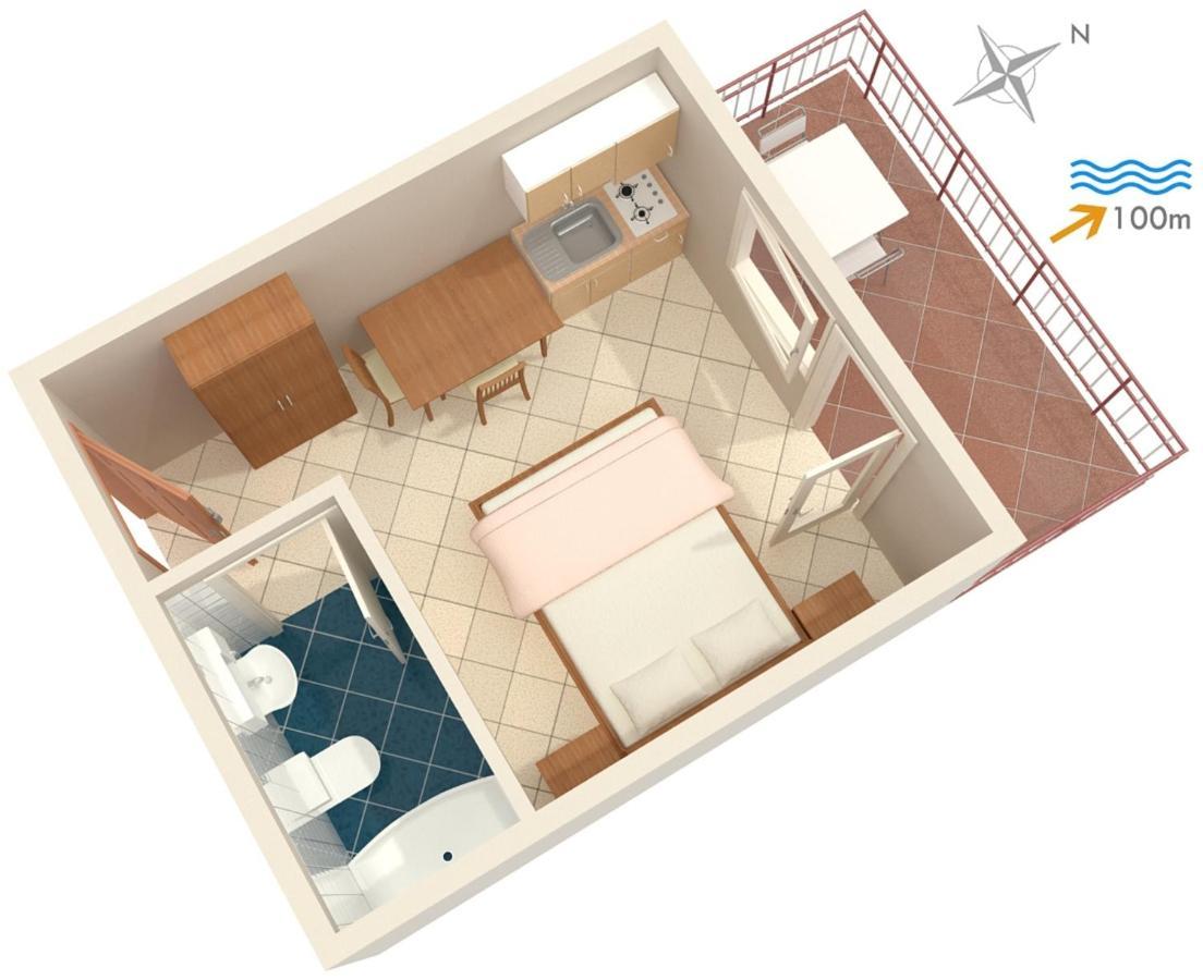 Apartments By The Sea Dramalj, Crikvenica - 2376 Ngoại thất bức ảnh